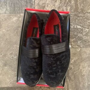 Black Kids Dress Shoes by Robert David